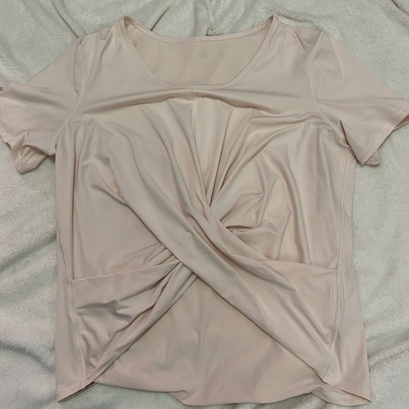Lululemon Light Pink Athletic T-shirt - Picture 4 of 4